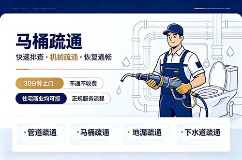 桐城马桶疏通